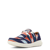 Load image into Gallery viewer, WOMEN’S ARIAT HILO CHIMAYO - CRISTO NAVY
