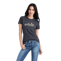 Load image into Gallery viewer, Ariat Wheat Script Tee
