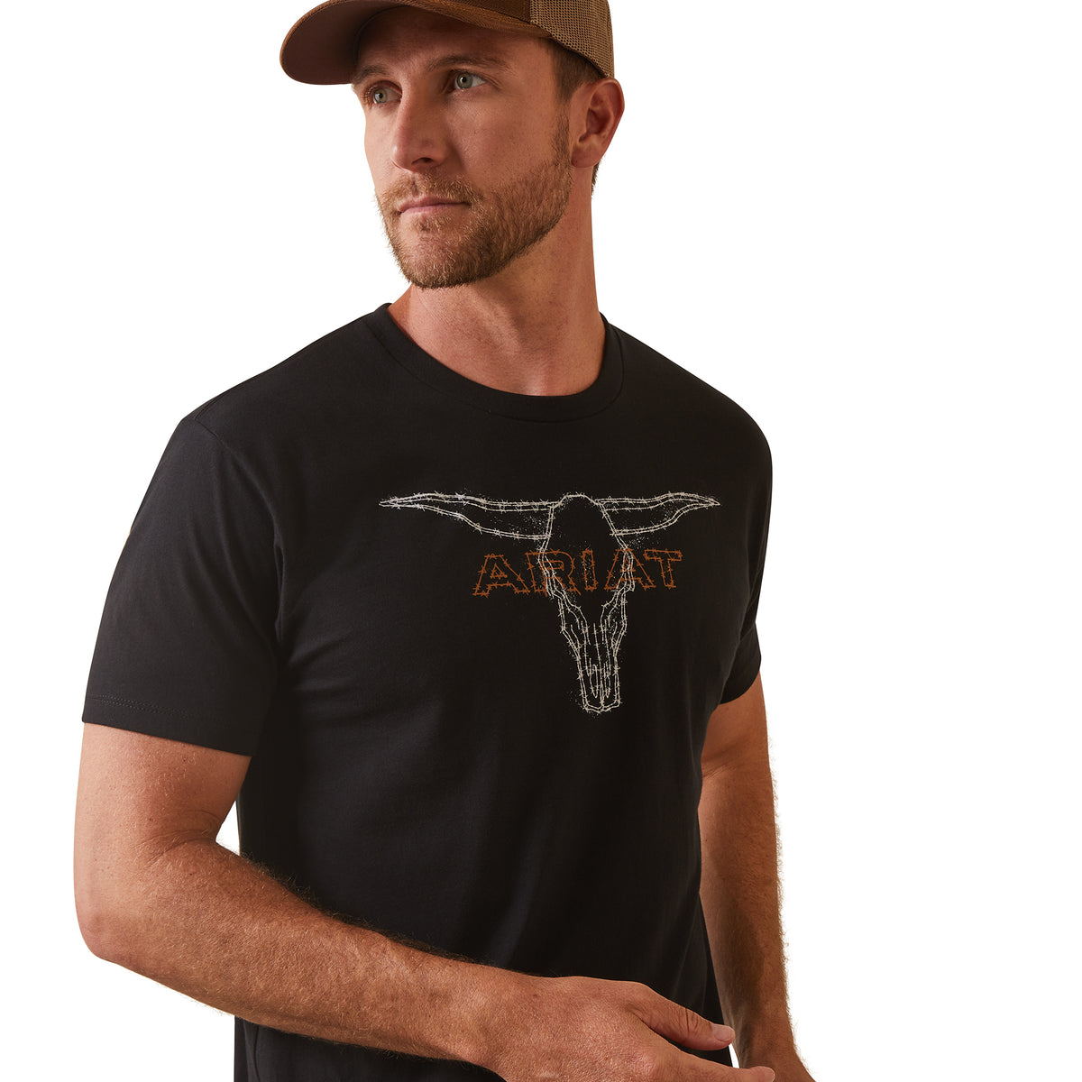 Ariat Barbed Wire Steer Tee