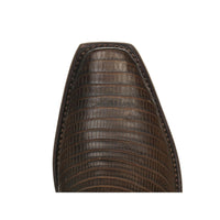 Load image into Gallery viewer, MEN’S LUCCHESE PERCY - ANTIQUE TAN LIZARD BOOTS
