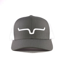 Load image into Gallery viewer, KIMES RANCH - WEEKLY TRUCKER (CHARCOAL/WHITE)

