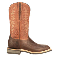Load image into Gallery viewer, MEN’S LUCCHESE RUDY - CHOCOLATE COWHIDE BOOTS
