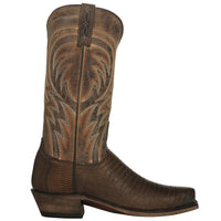 Load image into Gallery viewer, MEN’S LUCCHESE PERCY - ANTIQUE TAN LIZARD BOOTS
